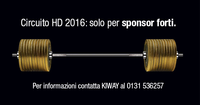 Circuito HD 2016: solo per sponsor forti.