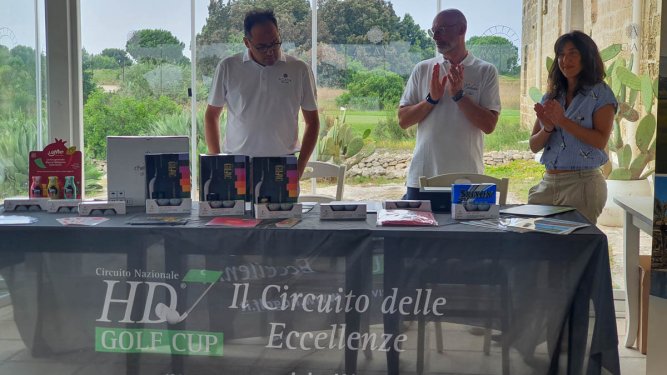 Grande debutto di HD Golf in Puglia